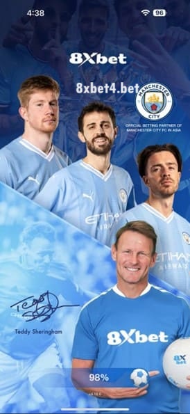 Hình ảnh về ứng dụng 8xbet trên điện thoại di động